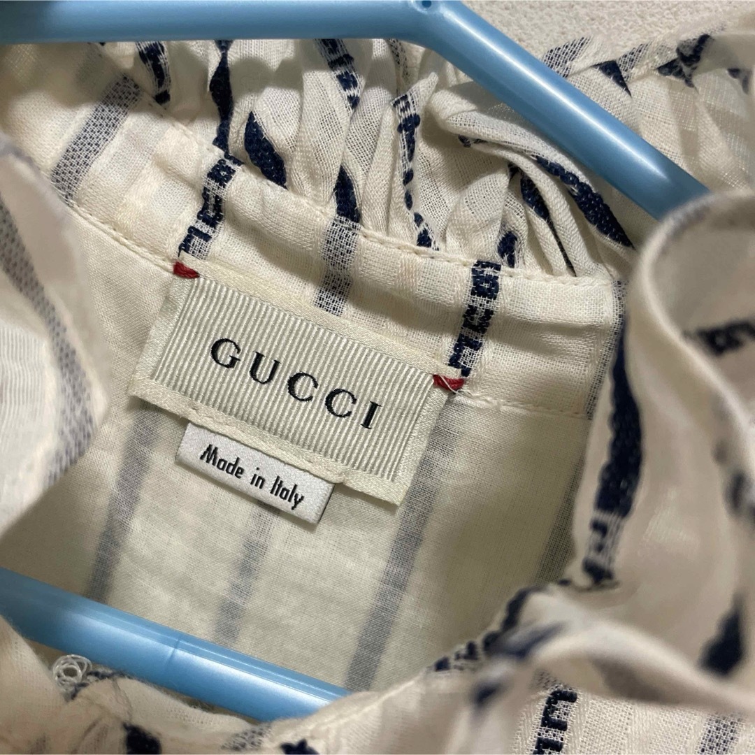 Gucci(グッチ)のGUCCI 子供服　ワンピース　春物　さくらんぼ　レース　スカート　ドレス キッズ/ベビー/マタニティのキッズ服女の子用(90cm~)(ワンピース)の商品写真