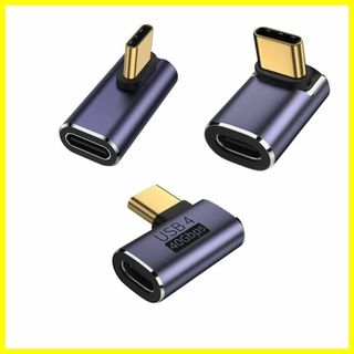 【色:100W3種類セット】YFFSFDC USB4.0 Type C 変換 ア(PC周辺機器)