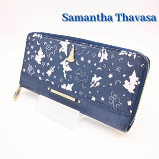 サマンサタバサ(Samantha Thavasa)の【美品】　Samantha Thavasa　ミッキーファンタジアコラボ　長財布(長財布)