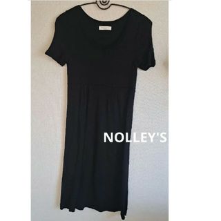 ノーリーズ(NOLLEY'S)のNOLLEY'S　ワンピース　ブラック(ロングワンピース/マキシワンピース)