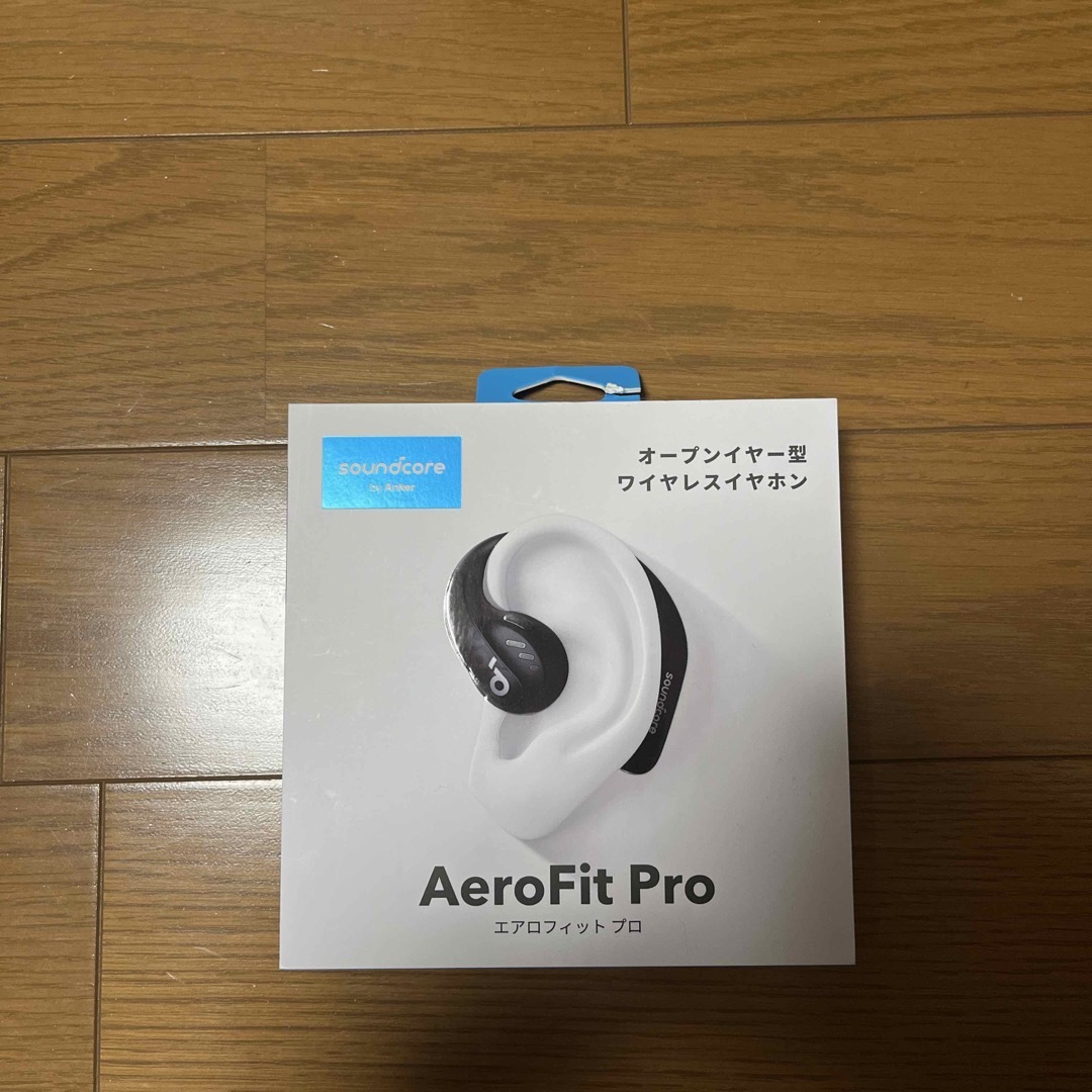 Anker(アンカー)の［ハセ様専用］soundcore AEROFIT PRO BLACK イヤホン スマホ/家電/カメラのオーディオ機器(ヘッドフォン/イヤフォン)の商品写真