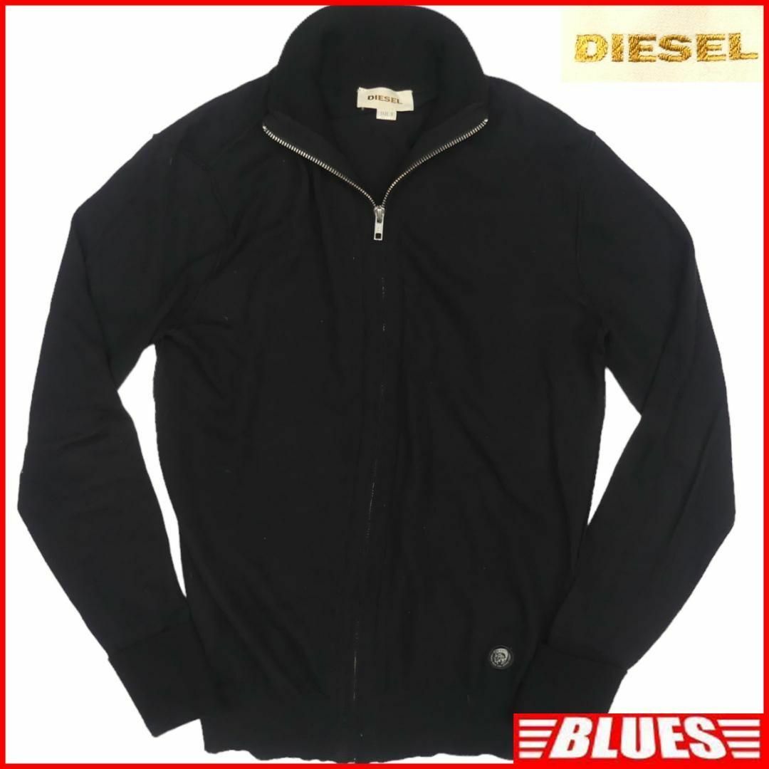 DIESEL(ディーゼル)のDIESEL ディーゼル セーター ニット 古着 メンズ S 黒 TY3022 メンズのトップス(ニット/セーター)の商品写真