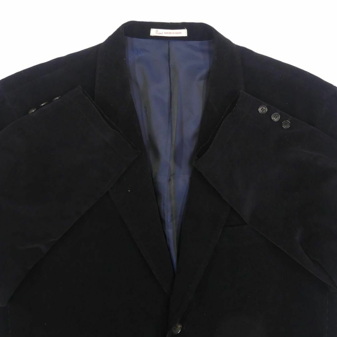 Papas パパス テーラードジャケット ブレザー L メンズ 紺 TY3055 メンズのジャケット/アウター(テーラードジャケット)の商品写真