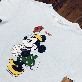 ディズニー(Disney)の70s VTG Disney Printed TeeディズニービンテージTシャツ(Tシャツ/カットソー(半袖/袖なし))