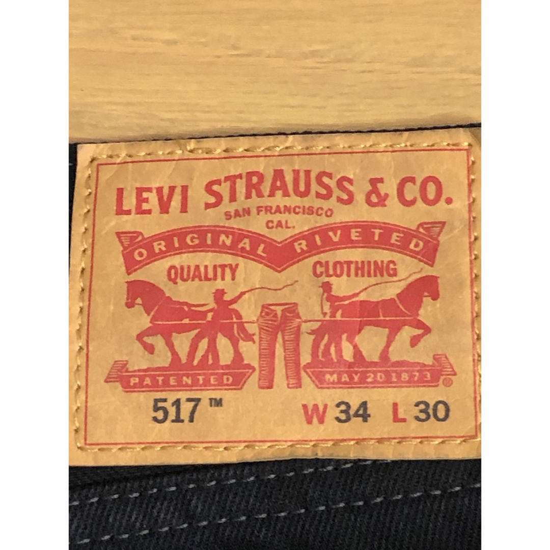 Levi's(リーバイス)のLevi's 517 BOOTCUT BLACK メンズのパンツ(デニム/ジーンズ)の商品写真