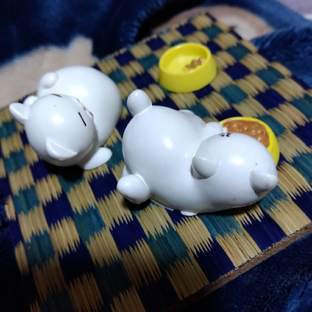 オリジナル　まんぷく猫と畳 ハンドメイドのインテリア/家具(インテリア雑貨)の商品写真