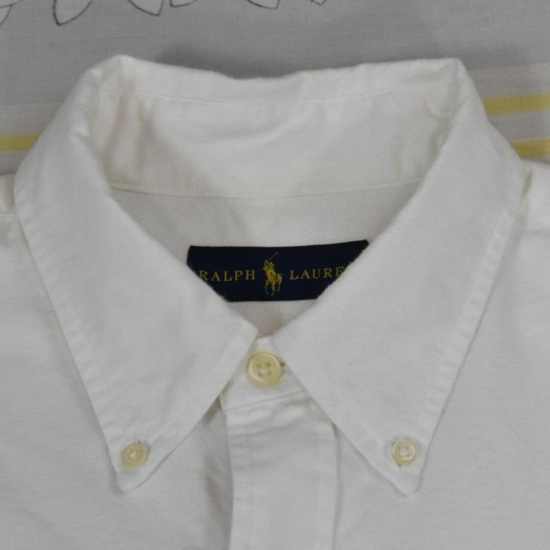 POLO RALPH LAUREN(ポロラルフローレン)のポロ ラルフローレン ボタンダウンシャツ 14078c Ralph Lauren メンズのトップス(Tシャツ/カットソー(七分/長袖))の商品写真