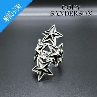 【美品】CODY SANDERSON カルテット 4 STAR スター リング(リング(指輪))