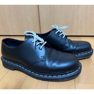 ドクターマーチン(Dr.Martens)の美品Dr.Martens 1461 3ホール ホワイトステッチUK9(ブーツ)