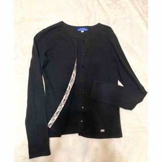 バーバリー(BURBERRY)のBURBERRY LONDON BLUE LABEL カーディガン 綿100%(カーディガン)