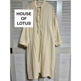 ロンハーマン(Ron Herman)のHOUSE OF LOTUS ハウスオブロータス コートワンピース(ロングワンピース/マキシワンピース)