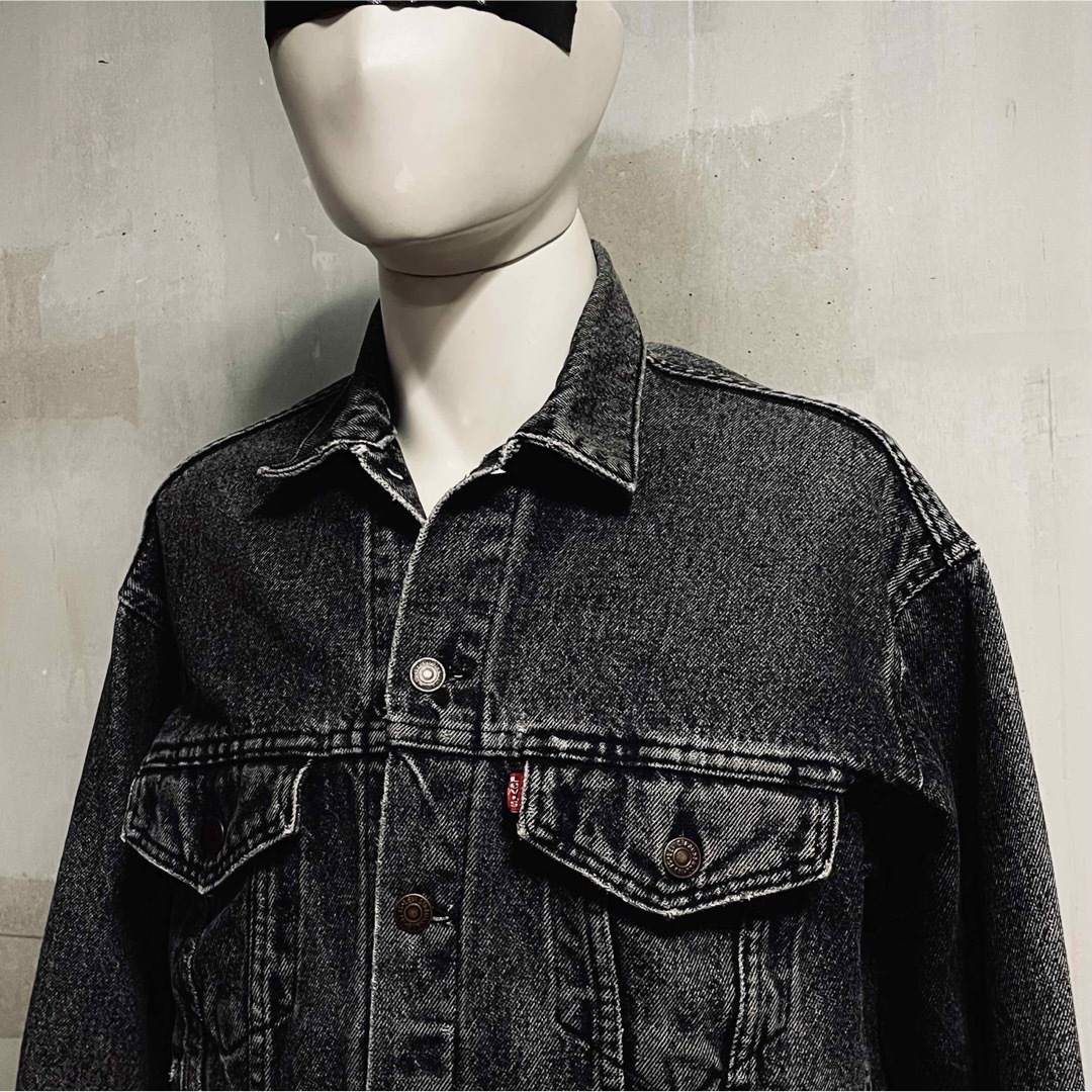 Levi's - Levi's 70507 Trucker Jacket 先染めブラックUSA製の通販 by