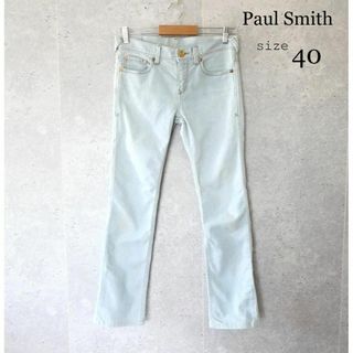 ポールスミス(Paul Smith)の良品 ポールスミス ストレッチ ストレート デニムパンツ ジーンズ 40(デニム/ジーンズ)