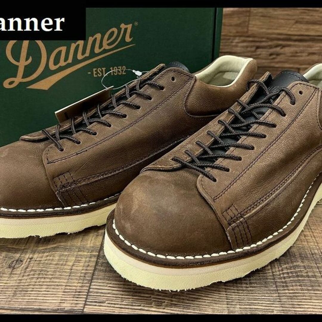 Danner(ダナー)の新品 ダナー D314110 ロックフォード レザー ブーツ 茶 27.0 ③ メンズの靴/シューズ(ブーツ)の商品写真