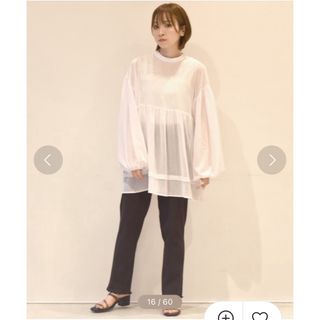 ダブルクローゼット(w closet)のw closet  バックリボンブラウス(シャツ/ブラウス(長袖/七分))