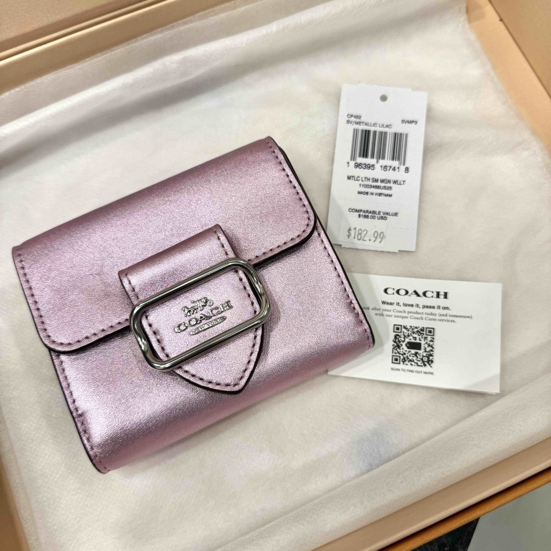 COACH(コーチ)の【新品正規品】コーチ　ミニ財布/折り財布 メンズのファッション小物(折り財布)の商品写真