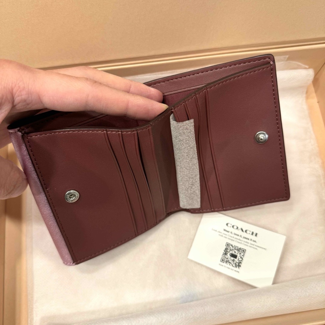 COACH(コーチ)の【新品正規品】コーチ　ミニ財布/折り財布 メンズのファッション小物(折り財布)の商品写真