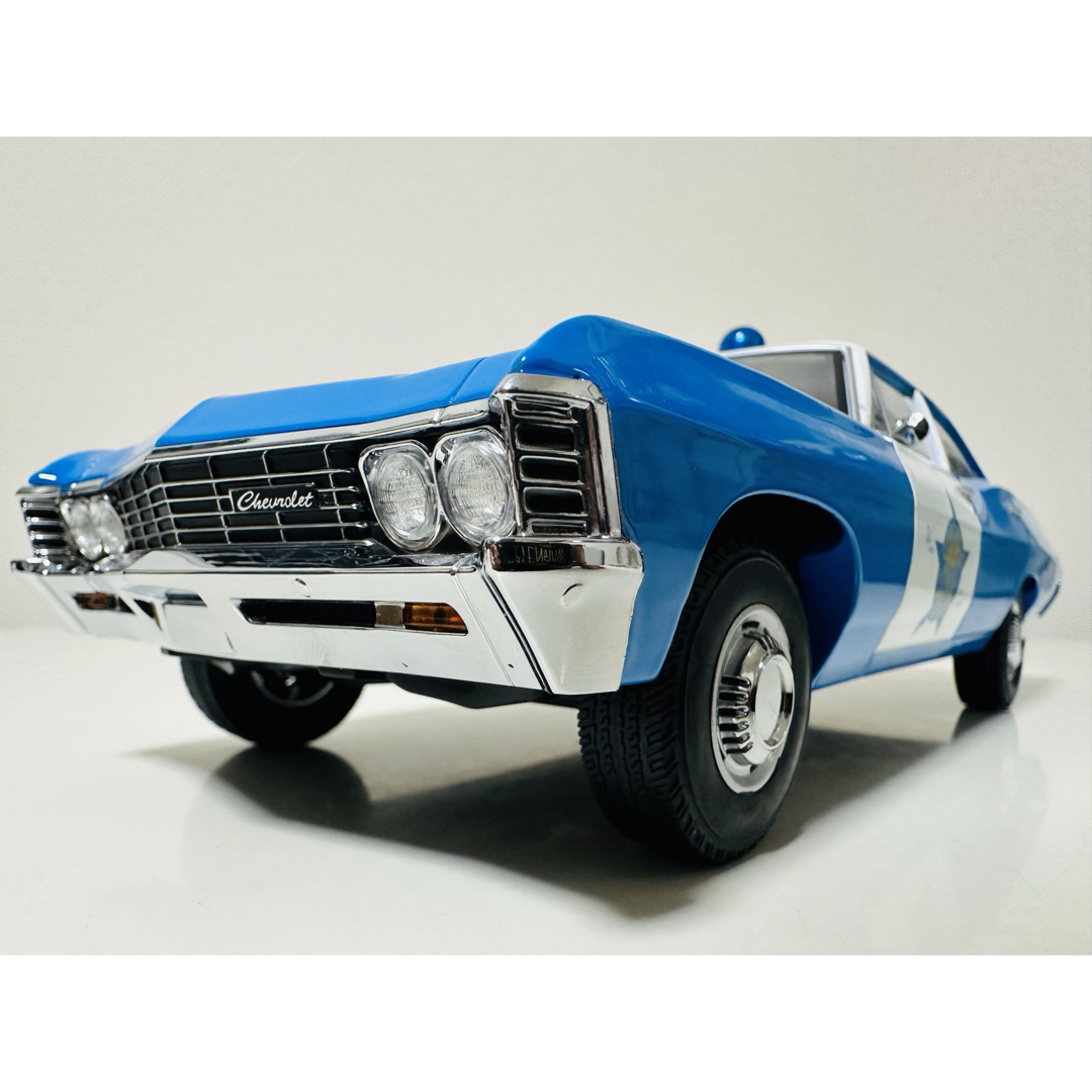 Chevrolet(シボレー)のGL/'67 Chevyシボレー Biscayneビスケイン 1/18 エンタメ/ホビーのおもちゃ/ぬいぐるみ(ミニカー)の商品写真