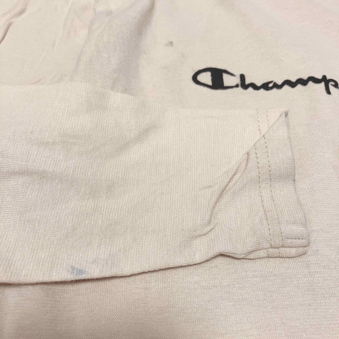 Champion(チャンピオン)の女の子　110 春秋　champion チャンピオン　Tシャツ　ワンピース　 キッズ/ベビー/マタニティのキッズ服女の子用(90cm~)(ワンピース)の商品写真