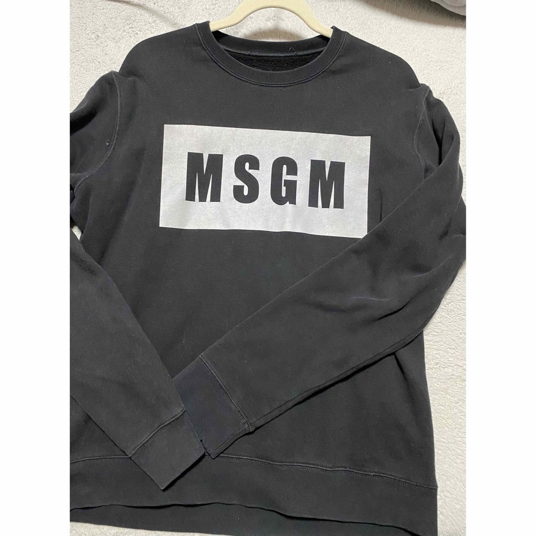 MSGM(エムエスジイエム)のMSGM エムエスジーエム ボックスロゴ トレーナー S レディースのトップス(トレーナー/スウェット)の商品写真