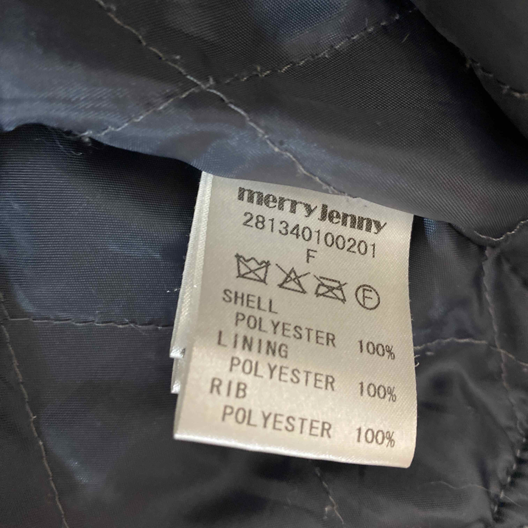 merry jenny(メリージェニー)の【処分価格】　merryjenny バック編み上げMA-1ブルゾン レディースのジャケット/アウター(ブルゾン)の商品写真