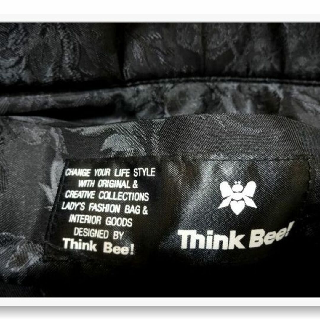 Think Bee!(シンクビー)のThink Bee！シンクビー！ゴブラン織ビーズ・スパンコール刺繍トートバッグ レディースのバッグ(トートバッグ)の商品写真