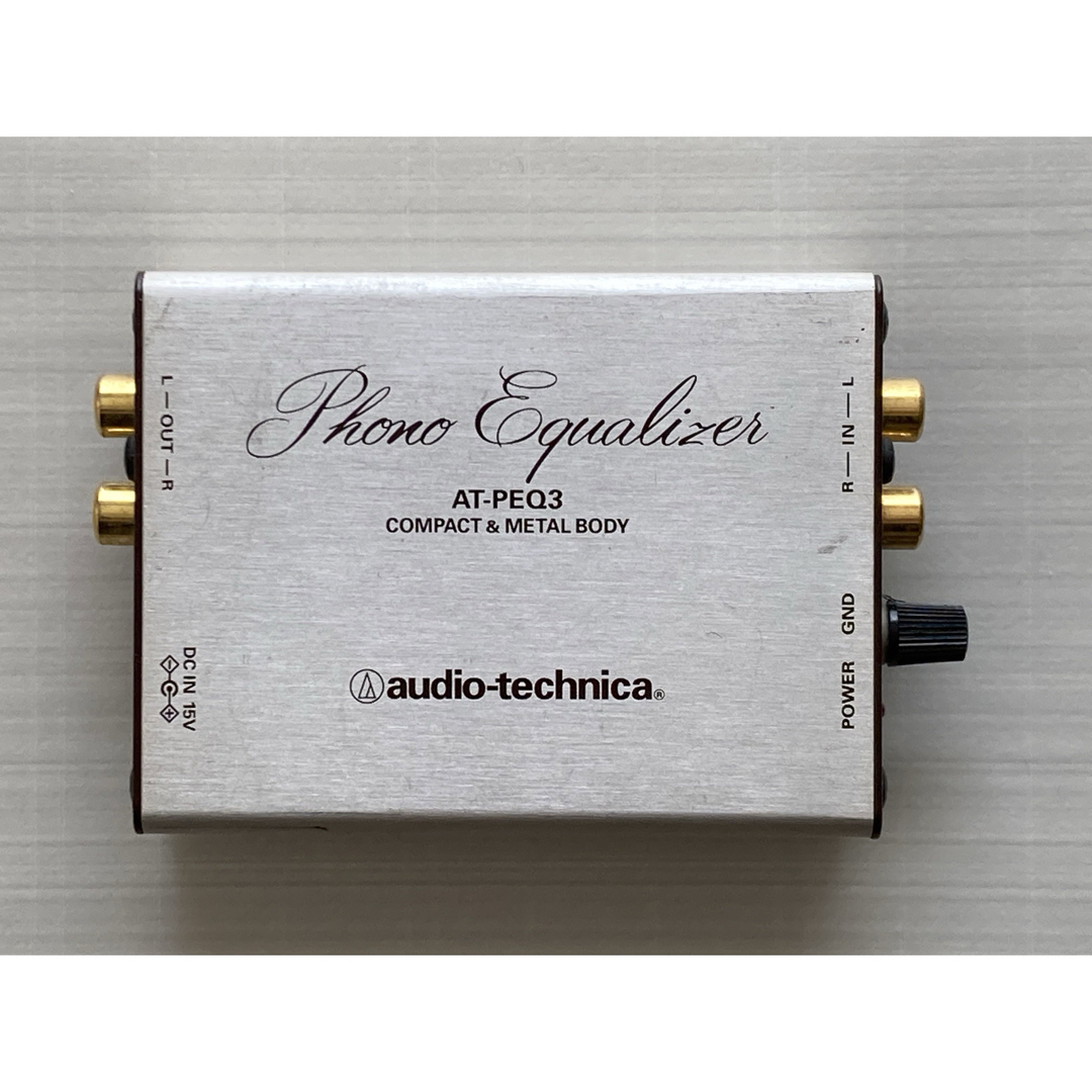 audio-technica(オーディオテクニカ)のオーディオテクニカ フォノイコライザー AT-PEQ3 スマホ/家電/カメラのオーディオ機器(その他)の商品写真