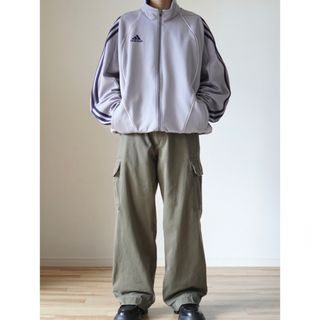 adidas - 00s】adidasトラックジャケットサッカー古着ビンテージ