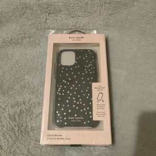 ケイトスペードニューヨーク(kate spade new york)のKATESPADE iPhone 11 Pro ドットブラック　パール(iPhoneケース)