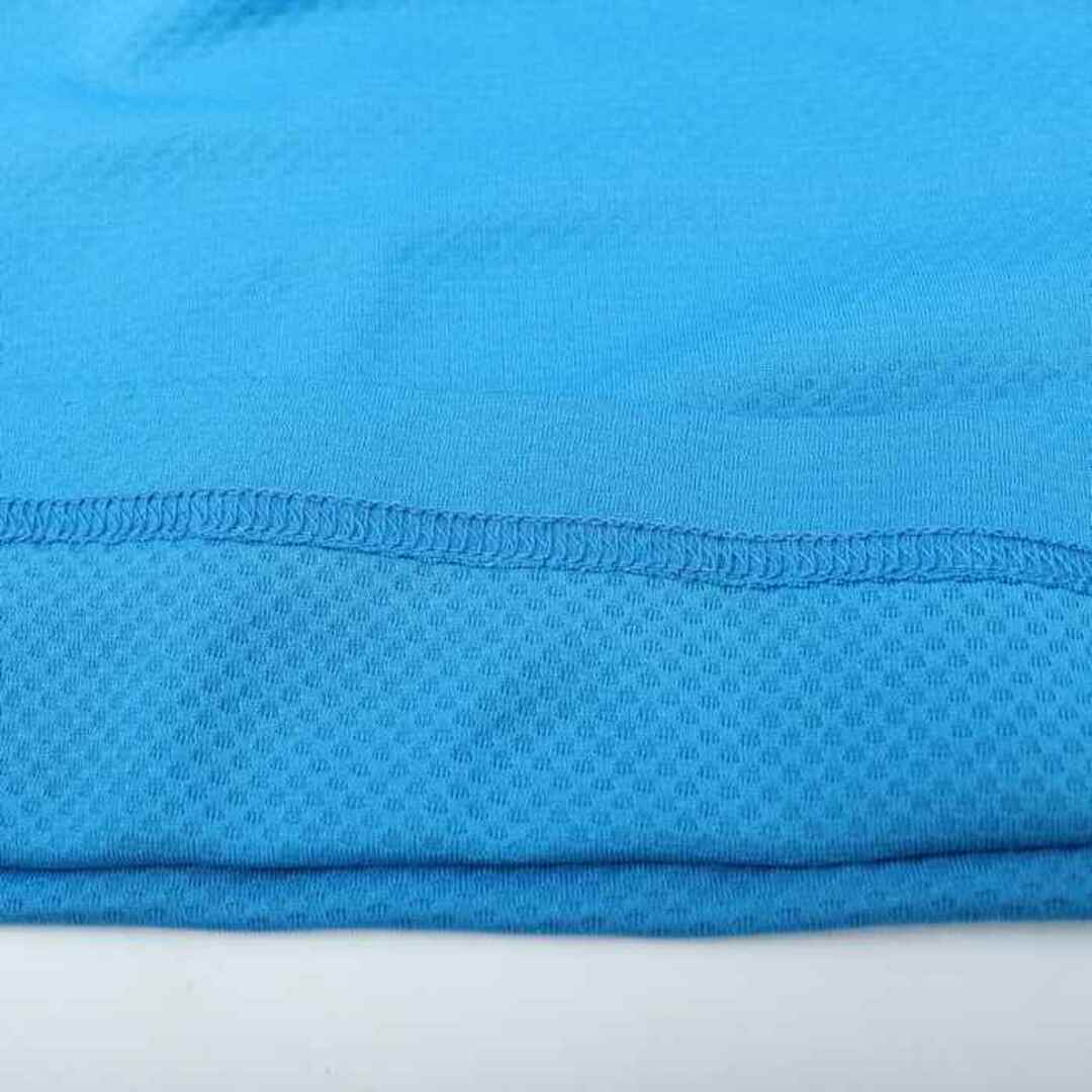 MIZUNO(ミズノ)のミズノ 半袖Tシャツ コンプレッションインナー ハイネック スポーツウエア メンズ Mサイズ ブルー Mizuno メンズのトップス(Tシャツ/カットソー(半袖/袖なし))の商品写真