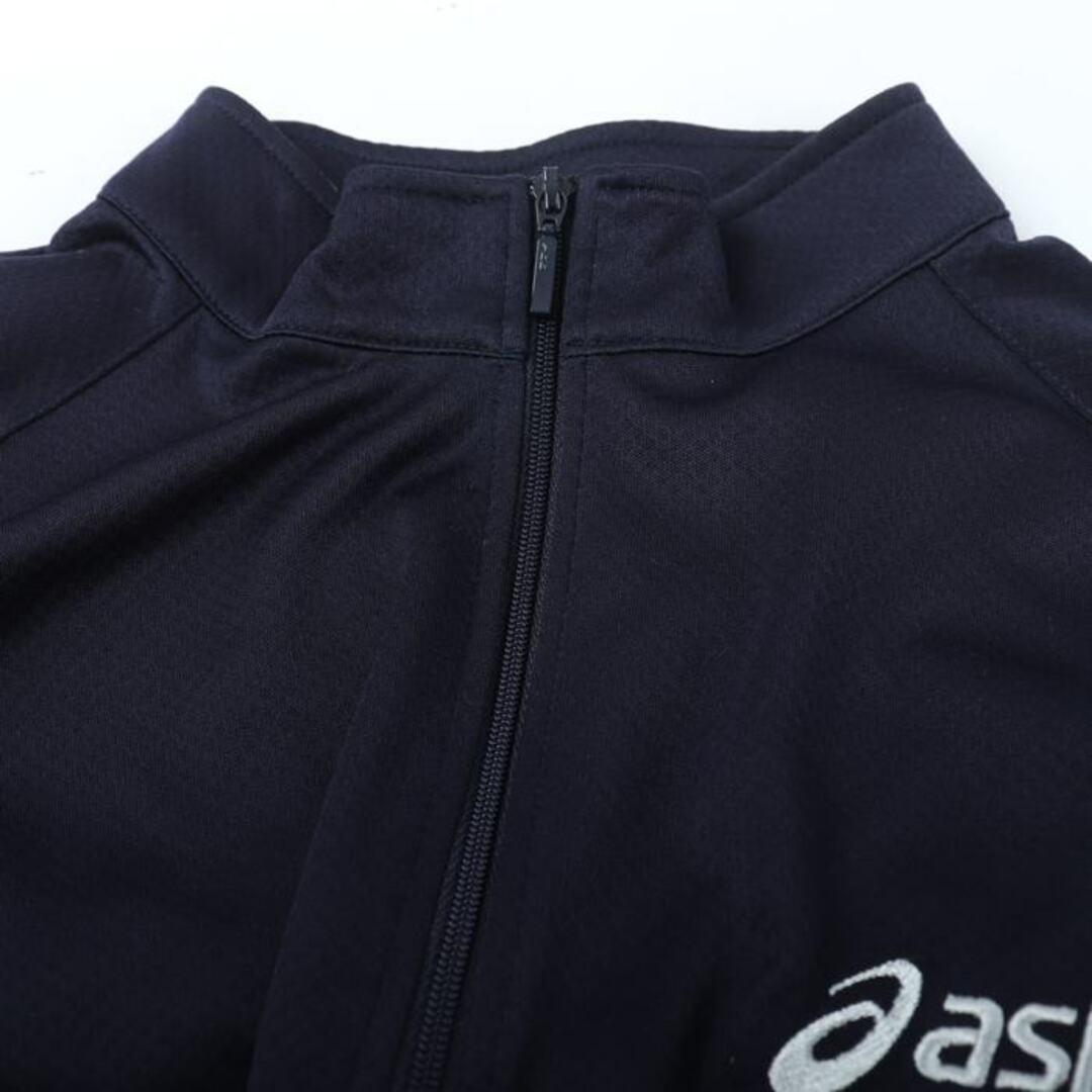 asics(アシックス)のアシックス 半袖Tシャツ ハイネック ハーフジップ スポーツウエア  メンズ Mサイズ ネイビー asics メンズのトップス(Tシャツ/カットソー(半袖/袖なし))の商品写真