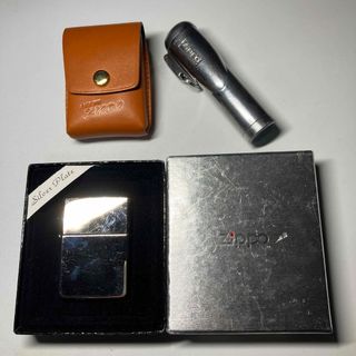 ジッポー(ZIPPO)のZIPPO ライター 革ケース 携帯灰皿(タバコグッズ)