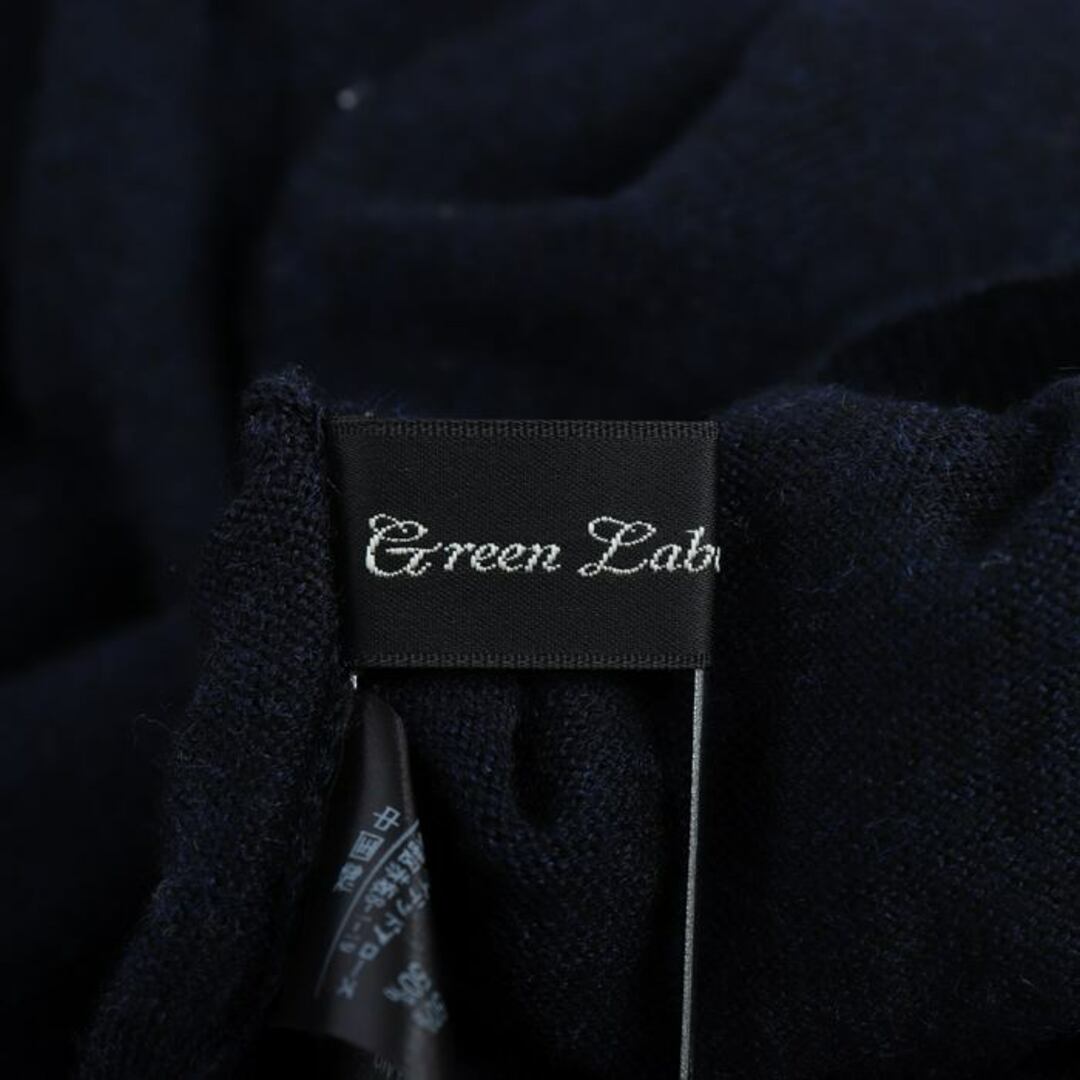 UNITED ARROWS(ユナイテッドアローズ)のユナイテッドアローズ ニット セーター 襟 ウール混 GREEN RELAXIN レディース 38サイズ ネイビー UNITED ARROWS レディースのトップス(ニット/セーター)の商品写真