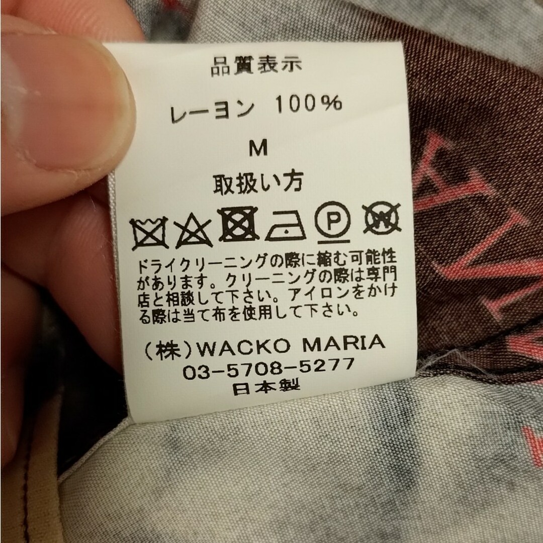 WACKO MARIA(ワコマリア)のワコマリア ハンニバルシャツ Mサイズ メンズのトップス(シャツ)の商品写真