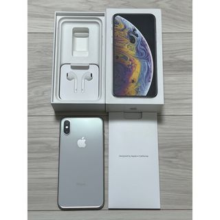 アイフォーン(iPhone)の☆良品☆ iPhoneXS / 64GB / シルバー / SIMフリー (スマートフォン本体)