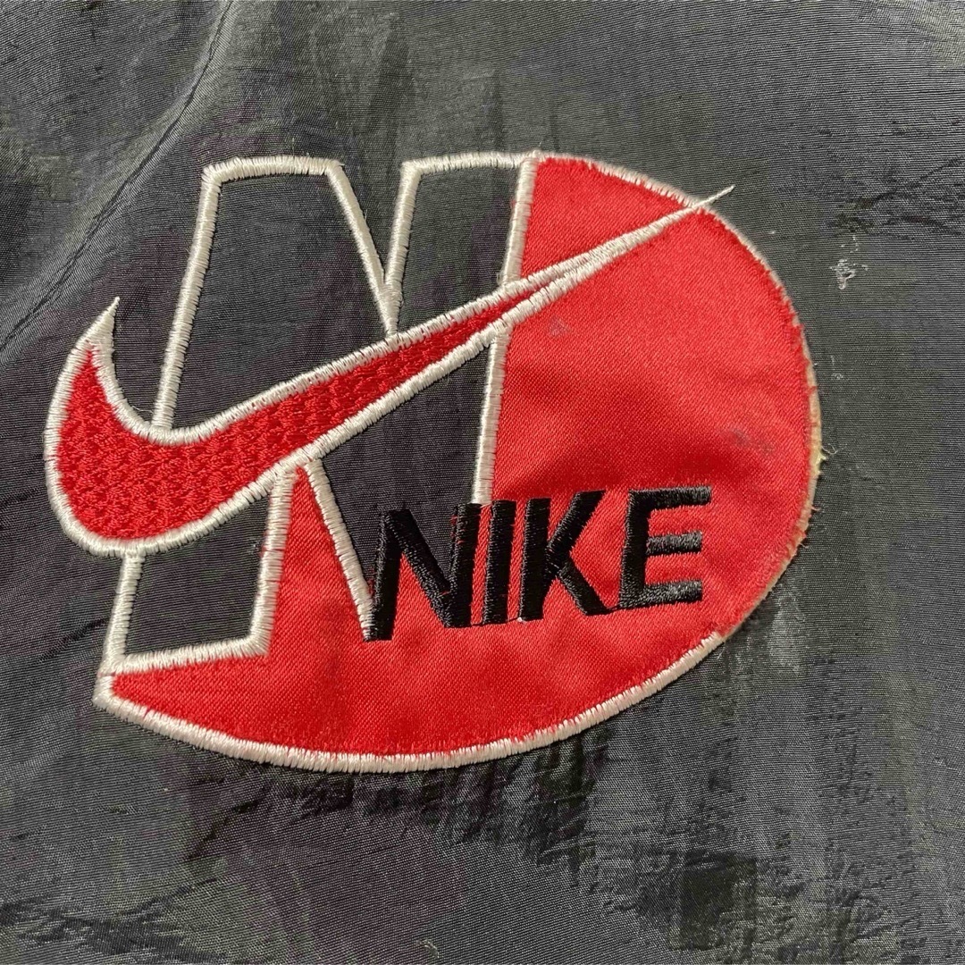 NIKE(ナイキ)の90s NIKE VINTAGE HOODED SPORT JACKET RED メンズのジャケット/アウター(ナイロンジャケット)の商品写真