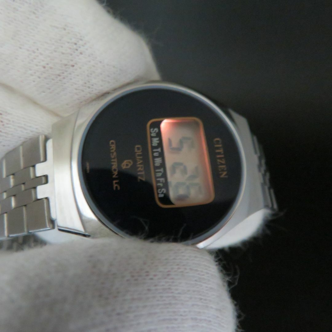CITIZEN(シチズン)のCITIZEN CRYSTRON LC デジタル腕時計 ビンテージ  レディースのファッション小物(腕時計)の商品写真