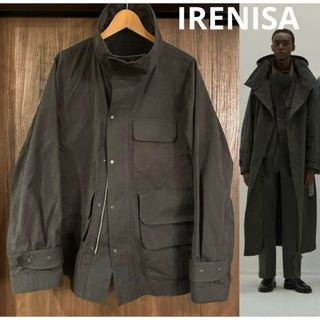 stein - IRENISA  "MODIFIED SLEEVE ZIP BLOUSON"