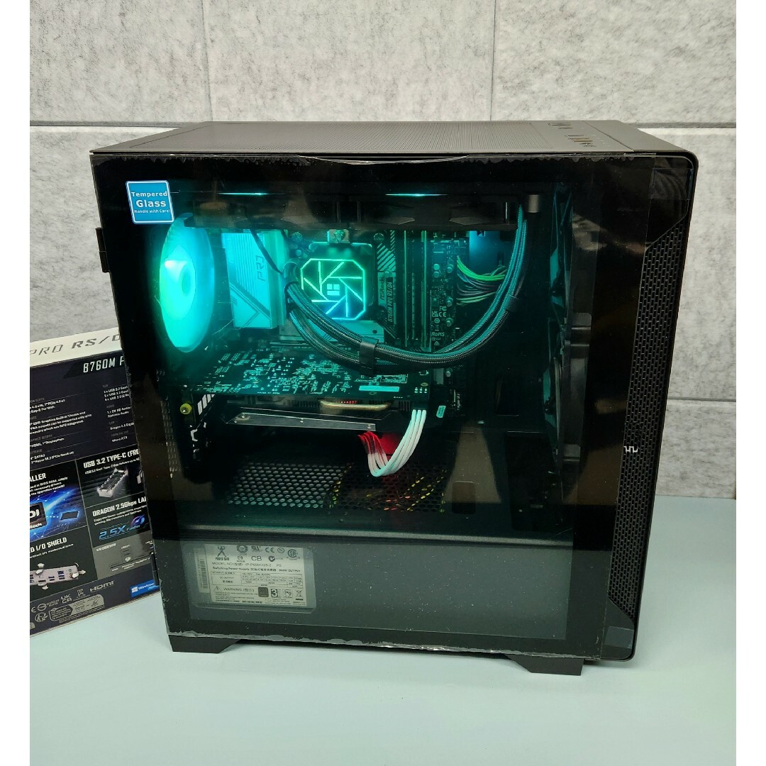 ASUS(エイスース)のBTO高スペックゲーミングPC /高性能Ryzen5/SSD スマホ/家電/カメラのPC/タブレット(デスクトップ型PC)の商品写真