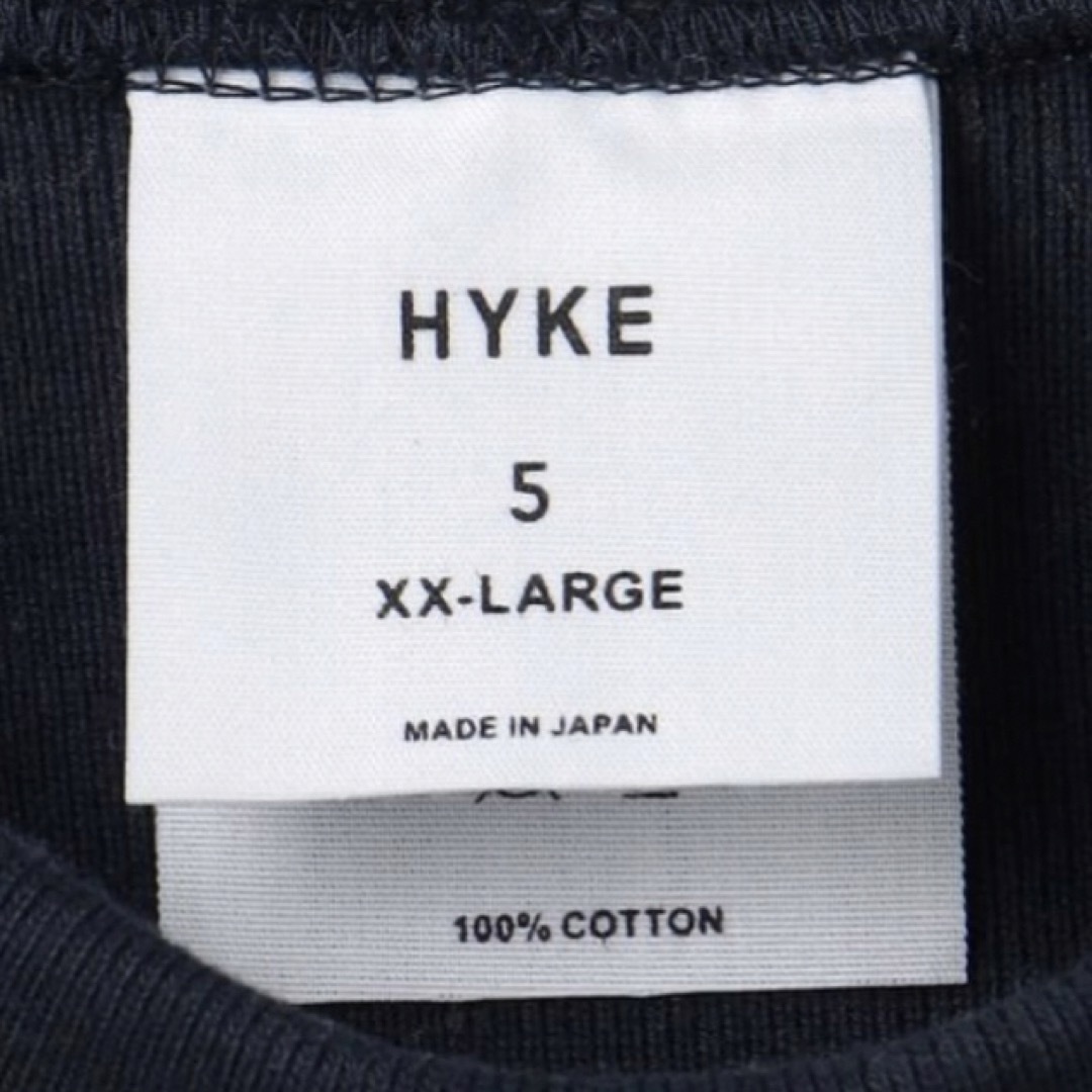 最安値で買 【新品未使用】HYKE SWEAT SHIRT スウェット グレー size 5