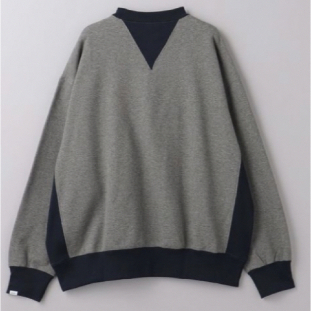 HYKE(ハイク)の【新品未使用】HYKE SWEAT SHIRT スウェット グレー size 5 メンズのトップス(スウェット)の商品写真