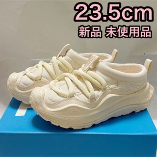 ホカオネオネ(HOKA ONE ONE)のHoka Ora Primo Vanilla ホカ プリモ 白 スリッポン 厚底(スニーカー)