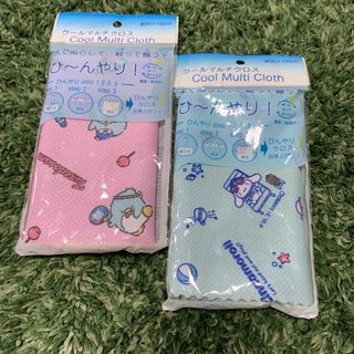 サンリオ(サンリオ)のクールマルチクロス  サンリオ  2枚セット  新品  クールタオル(タオル/バス用品)