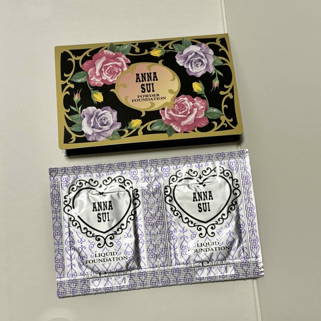 ANNA SUI(アナスイ)のアナスイ ファンデーション リキッド 試供品 サンプル コスメ ANNASUI  コスメ/美容のベースメイク/化粧品(ファンデーション)の商品写真