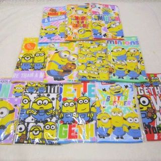 ミニオン - ミニオンズ　ミニタオル12枚組　MINION**新柄*ハンカチ 在庫少