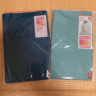 ユニクロ(UNIQLO)の【新品】UNIQLO長袖ヒートテック90cm(下着)