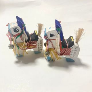 岩手県　民芸品　ちゃぐちゃぐ馬っこ　置物(置物)