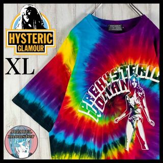 ヒステリックグラマー(HYSTERIC GLAMOUR)の【超絶希少モデル】ヒステリックグラマー 総柄 XLサイズ ヒスガール Tシャツ(Tシャツ/カットソー(半袖/袖なし))