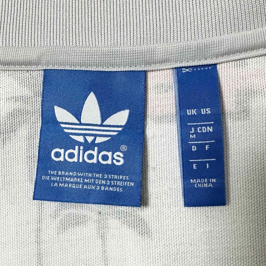 美品★adidas×NIGO★セットアップ★ジャージ★総柄★グレー★ヤシの木★M 美品★adidas×NIGO★セットアップ★ジャージ★総柄★グレー★ヤシの木★M