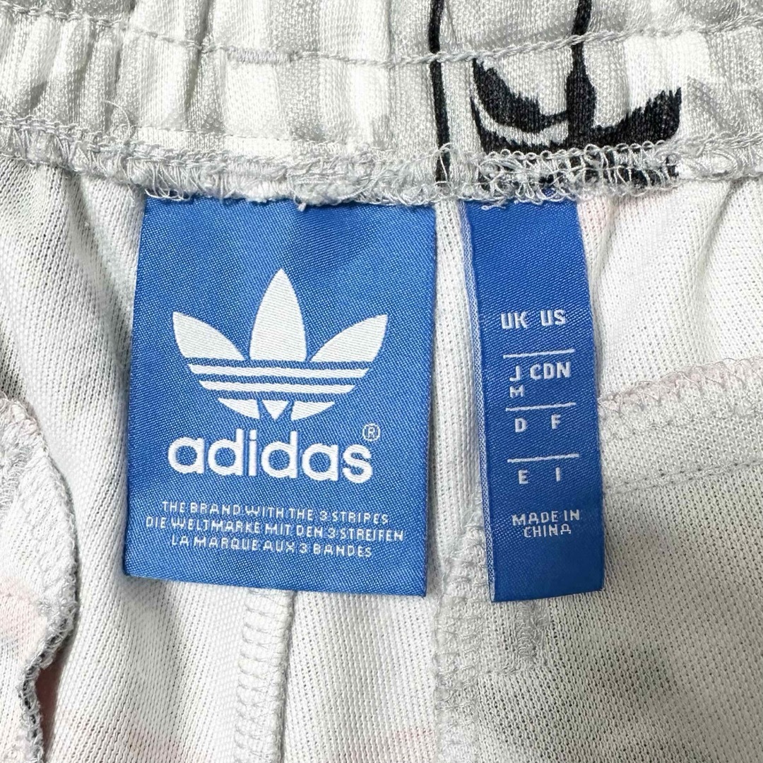 美品★adidas×NIGO★セットアップ★ジャージ★総柄★グレー★ヤシの木★M 美品★adidas×NIGO★セットアップ★ジャージ★総柄★グレー★ヤシの木★M